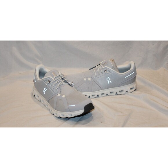 NIB ON CLOUD MEN\'S CLOUD 6 RUNNING ATHLETIC SNEAKERS GLACIER WHITE SZ 11 main image 7